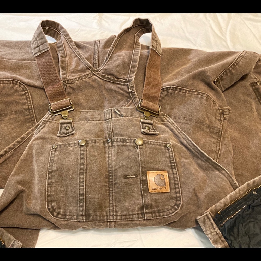 Carhartt Overalls. Lined